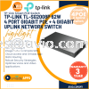 TP-LINK Tplink 4 POE + 4 RJ45 LAN Gigabit IP Network POE Switch 4x 10/100/1000m POE 4x Uplink 62W SG2008P TL-SG2008P POE SWITCH TP-LINK