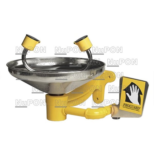 STAINLESS STEEL BOWL WALL MOUNTED EYEWASH ; MODEL:PG 5050 SS