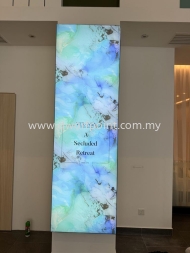 LED Light Box with Fabric 