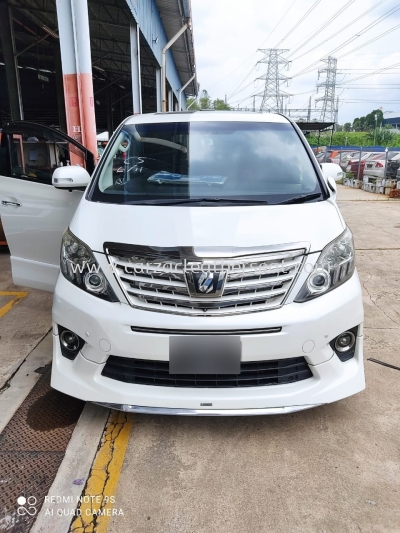 TOYOTA ALPHARD DASHBOARD COVER REPLACE 