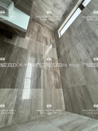 Marble Floor _ bathroom polish