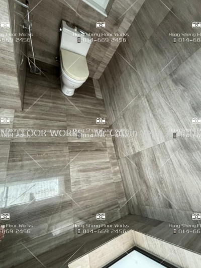 Marble Floor _ bathroom polish