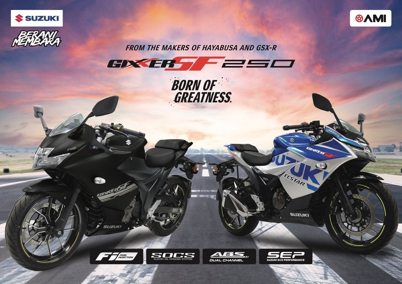 BORN OF GREATNESS, New Arriving Suzuki Motorcycle!