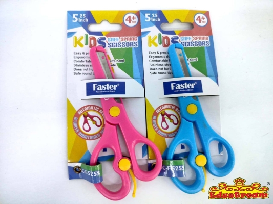  Faster Kids Safe-Spring Scissors SC-F-525S