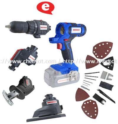 20V Cordless Multihead Tool (Bare Machine)