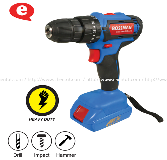 18V Lithium-Ion Combi Drill (Industrial) - BMI-55 18V Lithium-Ion Combi Drill (Industrial) - BMI-55 Power Tools BOSSMAN