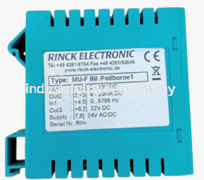 Rinck Electronic Converter Speed Feedback, MU-F INI/Foilborne1 - Malaysia (Sabah, Sarawak, Brunei, Indonesia)