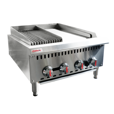 Half Char Broiler Half Grillder (WJRBG24)