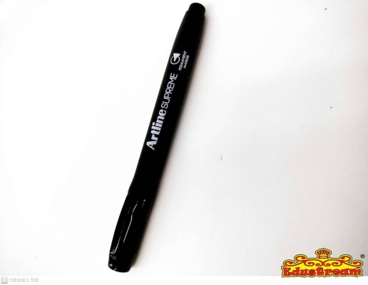 Artline Supreme Permanent Marker EPF-700 1.00MM BLACK