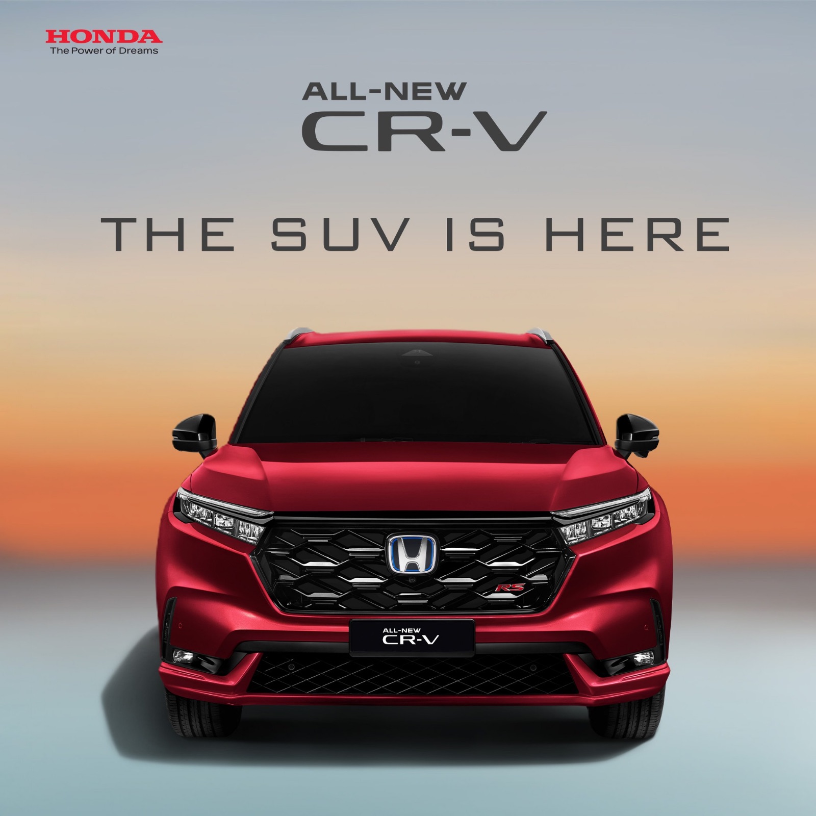 全新Honda CR-V开放预订⚡️