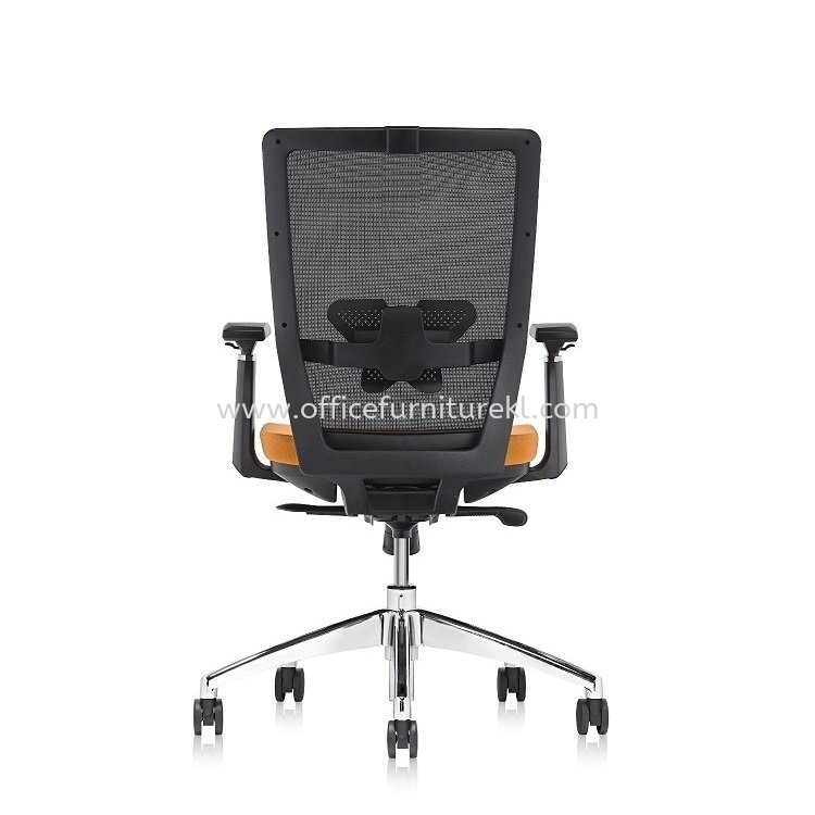 FLEX 1 MEDIUM BACK ERGONOMIC MESH OFFICE CHAIR (ALUMINIUM BASE)- sepang | banting | rawang