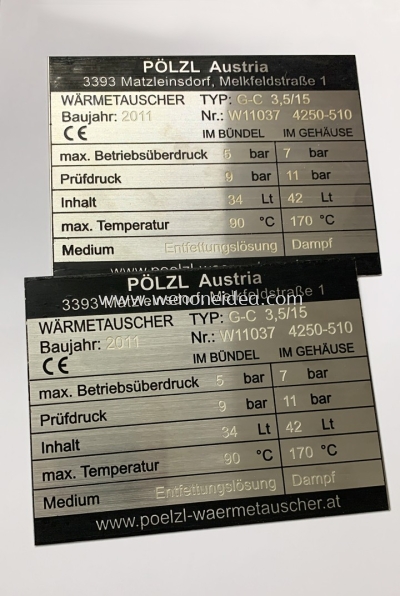 SS304 1mmT 1C Etching