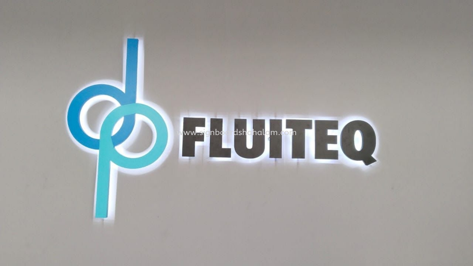 Fluiteq Indoor 3D LED Box Up Backlit Signage at TELOK PANGLIMA GARANG, SHAH ALAM, HICOM, SUBANG JAYA, PUCHONG, USJ, BANDAR BARU SUNGAI BULOH, PETALING JAYA, KAYU ARA, DESA PUCHONG.