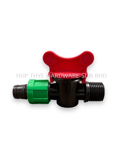 DRIP TAPE MALE THREAD VALVE