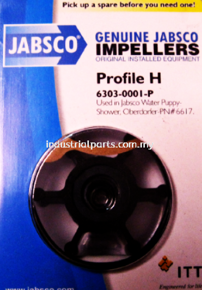 Jabsco Impeller 6303-0001-P Oberdorfer 6617 - Malaysia (Selangor, Terengganu, Johor)