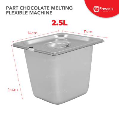 2.5L Bowl Chocolate Melting Warmer Flexible Machine Commercial