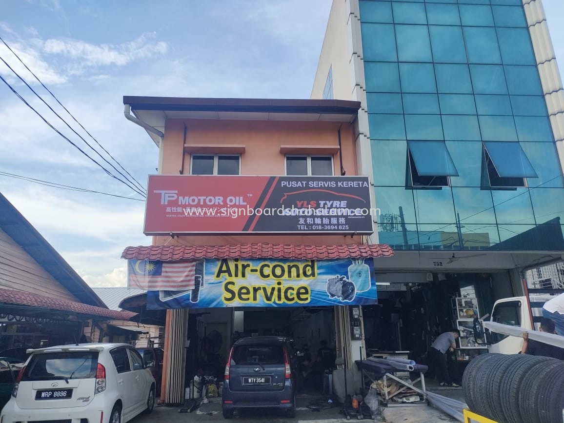 YLS Type Auto Service Lightbox Signage at BUKIT KEMUNING, KAMPUNG JAWA, PANDAN INDAH, SHAMELIN, PUCHONG JAYA, PUDU, PUNCAK ALAM, PUNCAK JALIL 