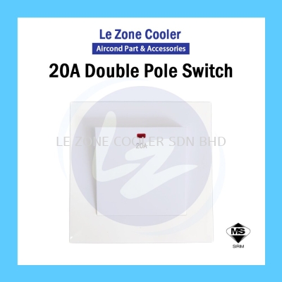 20A Double Pole Switch