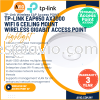 TP-LINK EAP650 AX3000 Ceiling Mount Dual Band 2.4GHz 5GHz Wifi 6 Access Point PoE+ Slim White EAP650 EAP ACCESS POINT TP-LINK