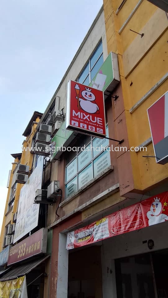 Mixue Outdoor Double Sided Lightbox Signage at KOTA KEMUNING, BUKIT KEMUNING, KAMPUNG JAWA, PANDAN INDAH, SHAMELIN, PUCHONG JAYA, PUDU, PUNCAK ALAM