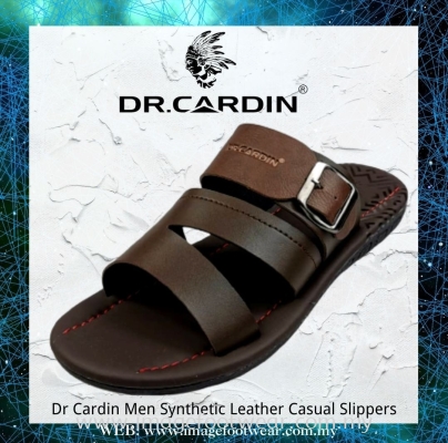 Dr Cardin Men Slipper -DC-7997- D/BROWN Colour