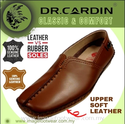 DR.CARDIN Full Leather Ladies Shoe-DL-332-WHISKY Colour