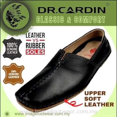 DR.CARDIN Full Leather Ladies Shoe-DL-332-BLACK Colour