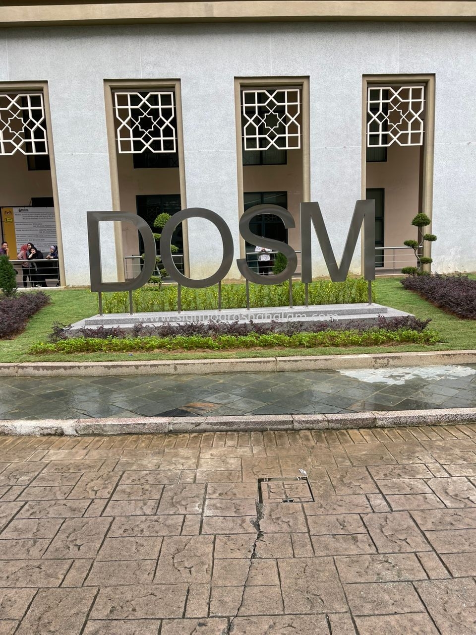 DOSM Stainless Steel 3D Box Up Signage without light #3DLEDSignboard #Signage #3D Box Up Signage #Stainless Steel Signboard #3DSignboardMaker at GOMBAK, RAWANG, SELAYANG, SETAPAK, KEPONG, ULU KLANG, HULU LANGAT, AMPANG, CHERAS, SEMENYIH