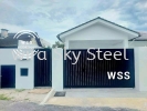 01 Simple Design Aluminium Sliding Gate