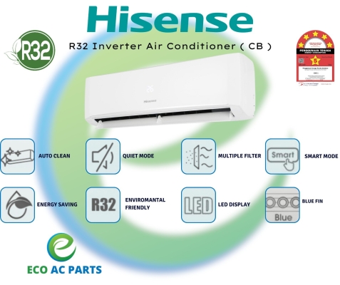 Hisense R32 Inverter Air Conditioner (CB)
