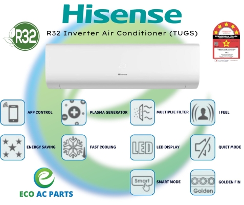 Hisense R32 Inverter Air Conditioner (TUGS)