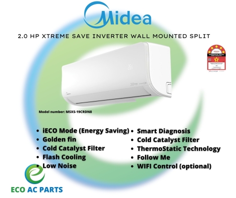 Midea 2.0HP Xtreme Save Inverter Wall Mounted Split