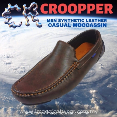 CROOPPER Men Moccasin CM-83-8057- COFFEE Colour