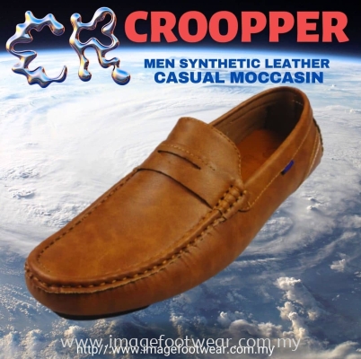 CROOPPER Men Moccasin CM-83-8058- BROWN Colour