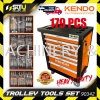 KENDO 90342 179PCS 7 Drawers Trolley Tools Set / Set Alat Trolli Trolley / Truck Tool Storage / Trolley