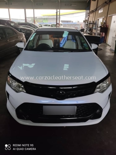 TOYOTA CAMRY SEAT REPLACE LEATHER