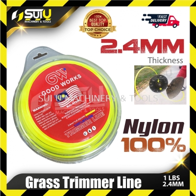 1LBS 2.4MM Nylon Grass Trimmer String