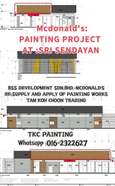 #Mcdonald 's -Painting Projects at Sri Sendayan  