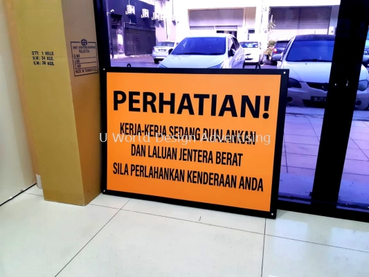 Custom Safety Signage Tanda Keselamatan | Workplace Factory Construction Site Industrial Hazard Emergency OSHA Warning Kilang Sign | Wholesale Manufacturer Supplier Installer | Malaysia