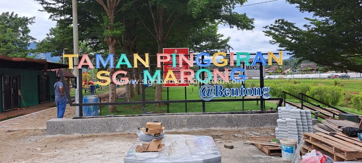 Taman Pinggiran Sg. Marong Bentong 3D LED Neon Box Up Lettering Signage #3D Cut Out Signage #3D Box Up Signage #3D Box Up Signage at Selangor #3D Laser Cut Signage at Selangor #3D LED Backlit Signage at KL #3D LED Frontlit Lettering at KL #3D Signage at RAWANG, SELAYANG, SETAPAK, KEPONG, ULU KLANG, HULU LANGAT, AMPANG, CHERAS, SEMENYIH, KAJANG, BANGI.