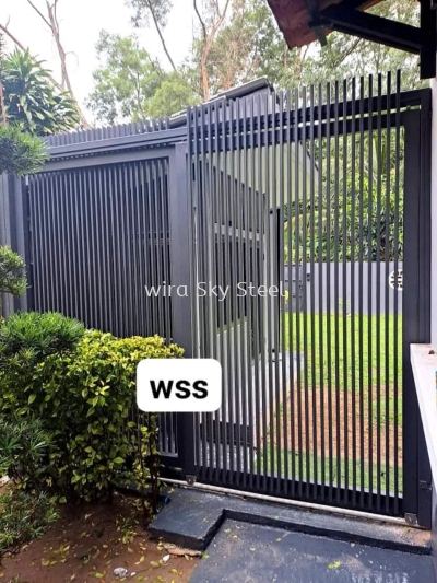 Aluminium door grill