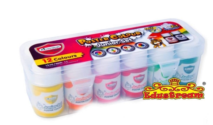 MSTA POSTER COLOUR SET 15ML 12COL