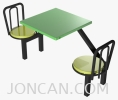 MODEL - A2 (2 SEATER) FRP CANTEEN SET FRP Canteen Furniture