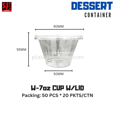 W-7OZ CAWAN DESSERT