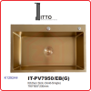 ITTO PVS Embossed Technology IT-PV7950/EB(G) ITTO PVD EMBOSSED TECHNOLOGY KITCHEN SINK KITCHEN APPLIANCES