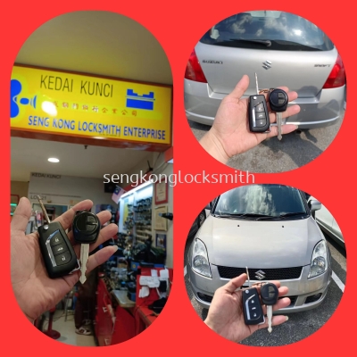 duplicate Suzuki Swift car Flip key controller 