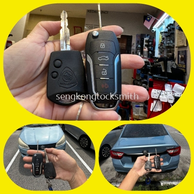 Rm99 duplicate Proton Saga VVT car Flip key controller 