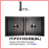 ITTO PVD EMBOSSED TECHNOLOGY IT-PV3105/EB(BL) ITTO PVD EMBOSSED TECHNOLOGY KITCHEN SINK KITCHEN APPLIANCES