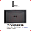 ITTO PVD EMBOSSED TECHNOLOGY IT-PV385/EB(BL) ITTO PVD EMBOSSED TECHNOLOGY KITCHEN SINK KITCHEN APPLIANCES
