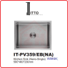 ITTO PVD Embossed Technology IT-PV359/EB(NA) ITTO PVD EMBOSSED TECHNOLOGY KITCHEN SINK KITCHEN APPLIANCES